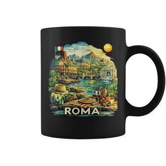 Roma Italiaouvenir Roma Italia Taza de café - Regaloses