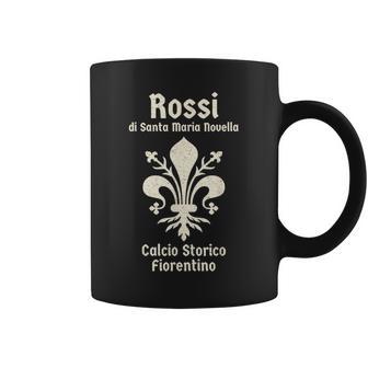 Rossianta Maria Novella Calciotorico Florencia Italia Taza de café - Regaloses