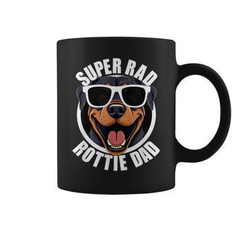 Rottweiler Dad Father’S Day Rottie Dog Dad Men’S Coffee Mug - Monsterry