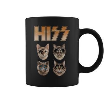 Hiss Rocktars 猫と子猫 コーヒーマグ - Kawaiitshirt
