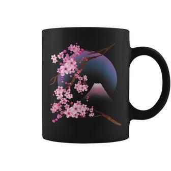Sakura Japonaisintage Motif Fleurs De Cerisier S Filles Tasse - Cadeauxyz