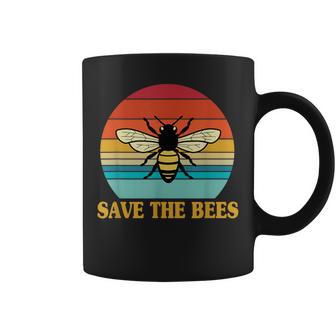 Save The Bees レトロスタイル 気候変動ave The Queen コーヒーマグ - Kawaiitshirt
