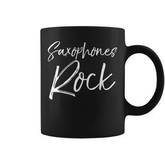 Saxophones Humoristique Pour Lycée Et Fanfare Tasse - Cadeauxyz