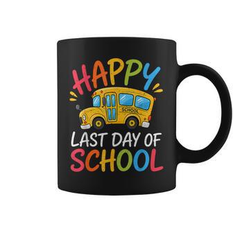 School Bus Driver Summer Vacation Happy Last Day Of School Coffee Mug | Mazezy