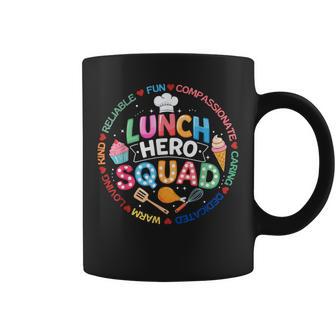 School Lunch Hero Squad Cafeteria Workers Lunchroom Coffee Mug | Mazezy