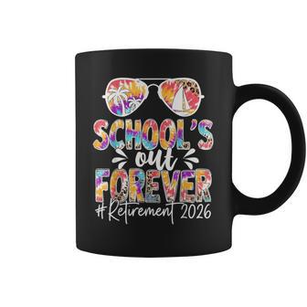 Schools Out Forever Retirement 2026 Retired Teacher Summer Coffee Mug | Mazezy