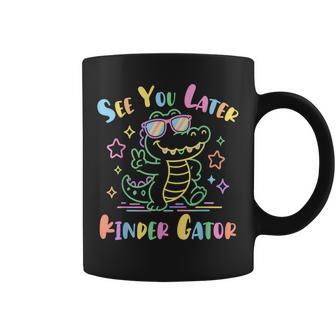 See You Later Kinder-Gator Last Day Of School Teacher Kids Coffee Mug - Thegiftio UK