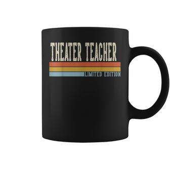 Semana Del Profesor De Teatro Retrointage Día De Regreso A Clases Taza de café - Regaloses
