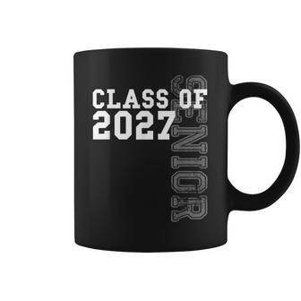 Senior Class Of 2027 Graduation Year High School & College Coffee Mug - Thegiftio