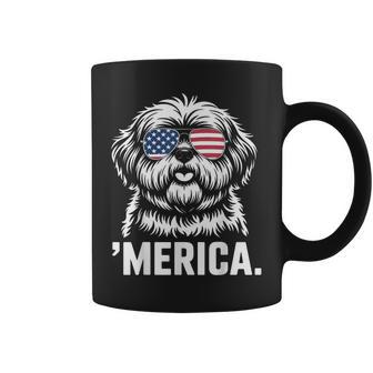 Shih Tzu 4Th Of July ‘Merica Patriotic Coffee Mug - Thegiftio UK