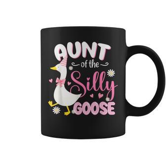 Silly Aunt Goose Aunt 1St Birthday Family Matching Party Coffee Mug - Thegiftio UK