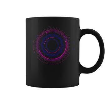 Sintetizador De Música De Ondas Deonido Techno Dj Electro Taza de café - Regaloses