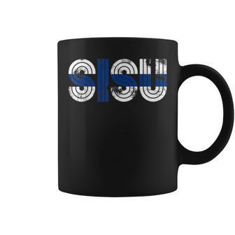 Sisu ノベルティtシャツ フィンランド国旗 スオミ旗 コーヒーマグ - Kawaiitshirt