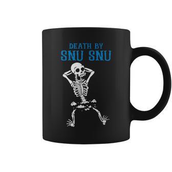 Skeleton Death By Snu Snu Broken Legs Quote Coffee Mug - Thegiftio UK