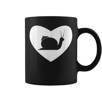 Snail Love Heart Cadeau Deaint-Valentin Pour Ceux Qui Aiment Les Escargots Tasse - Cadeauxyz
