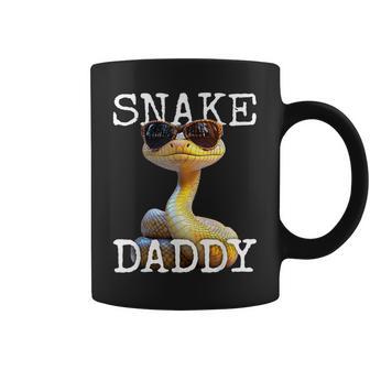 Snake Daddy Dad Snake Father Fathers Day Papa Cute Snakes Coffee Mug - Monsterry