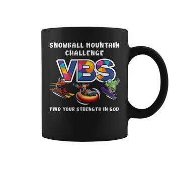 Snowball Mountain Challenge Find Your Strength Vbs 2026 Kids Coffee Mug - Thegiftio UK