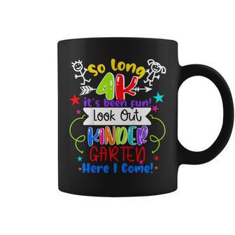 So Long 4K Graduation Kindergarten Here I Come 2025 Coffee Mug - Thegiftio UK