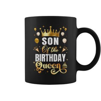 Son Of The Birthday Queen Matching Birthday Party Coffee Mug - Thegiftio UK