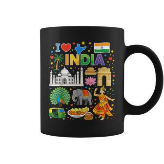 Souvenir Deoyage Indien I Love India Tasse - Cadeauxyz