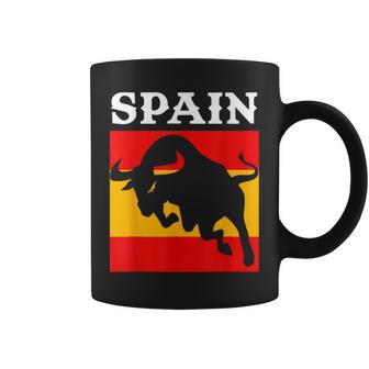 Souvenir España Bandera España Toro Taza de café - Regaloses
