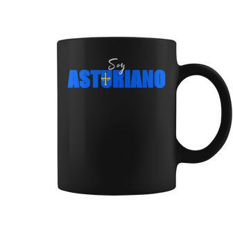 Soy Asturiano Diseño Con La Bandera De Asturias Taza de café - Regaloses