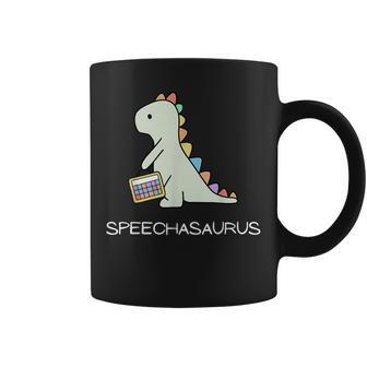 Speechasaurus Dinosaur Speech Therapy Slp Speech Therapist Coffee Mug - Thegiftio UK