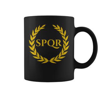 Spqr Imperio Romano Taza de café - Regaloses