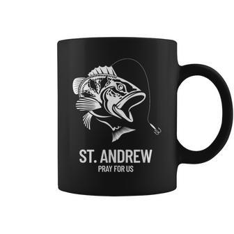 St Andrew Fishing Father's Day Fisherman Saint Catholic Dad Coffee Mug - Thegiftio UK