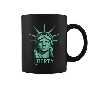 Statue Of Liberty Patriotic Coffee Mug - Thegiftio UK