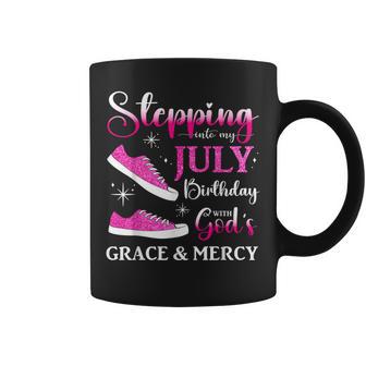 Stepping Into My July Birthday Girls July Bday Party Coffee Mug - Thegiftio UK