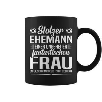 Stolzer Ehemann Ehefrau Hochzeitstag Tassen - Seseable