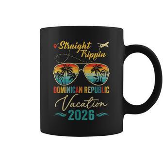 Straight Trippin Dominican Republic 2026 Family Summer Coffee Mug - Thegiftio UK
