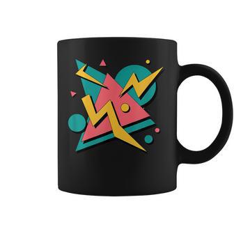 Style Memphis Rétro Années 80 Tasse - Cadeauxyz