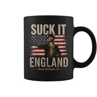 Suck It England 4Th Of July George Washington 1776 Coffee Mug - Thegiftio UK