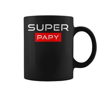 Super Papy Humour Idee Cadeau Fête Des Grands-Pères Original Tasse - Cadeauxyz