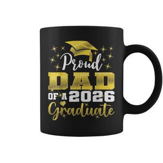 Super Proud Dad Of 2026 Graduate Senior Graduation Family Coffee Mug - Thegiftio UK