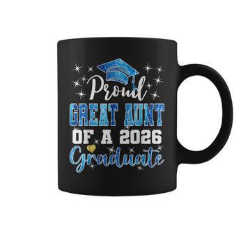 Super Proud Great Aunt Of 2026 Graduate Graduation Family Coffee Mug - Monsterry