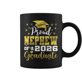Super Proud Nephew Of 2026 Graduate Senior Graduation Family Coffee Mug - Monsterry