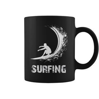 Surfing Waveurf コーヒーマグ - Kawaiitshirt