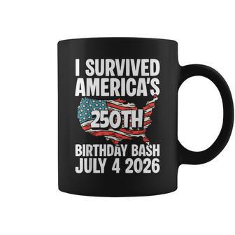I Survived Americas 250Th Birthday Bash July 4 2026 Coffee Mug - Thegiftio UK