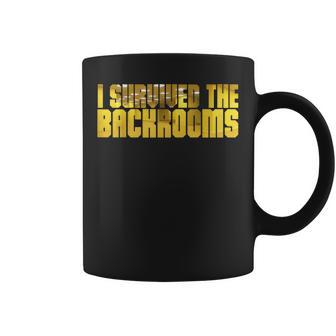 Survived The Backrooms Internet Creepypasta Analog Horror Coffee Mug - Thegiftio UK