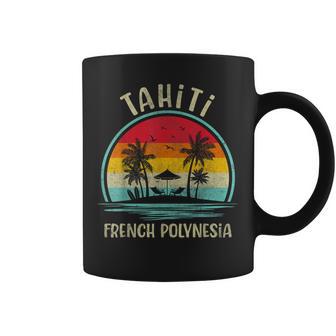 Tahiti Beach French Polynesia Family Summer Vacation Coffee Mug - Thegiftio