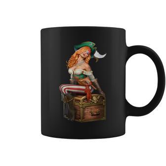 Tatouage De Pirateintage Pour Fille Pin Upailor Tasse - Cadeauxyz