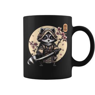 Tatouage Japonaisamouraï Ninja Raton Laveur Tasse - Cadeauxyz