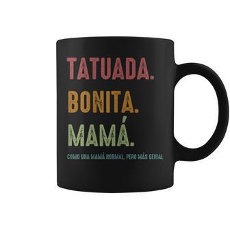 Tatuada Bonita Mamá Entintada Regalo Divertido Para Madres Taza de café - Regaloses