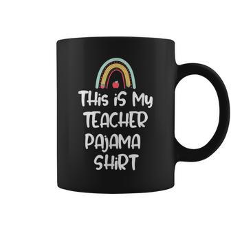 This Is My Teacher Pajama Teacher Life Coffee Mug - Thegiftio UK