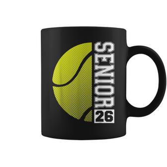 Tennis Senior 26 Class Of 2026 Grad Boys Girls Coffee Mug - Thegiftio UK