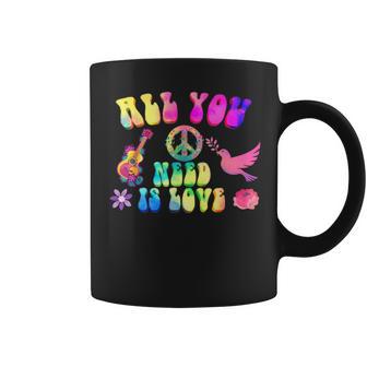 Tenue Hippie Paix Amourigne Costume Hippie Homme Tasse - Cadeauxyz