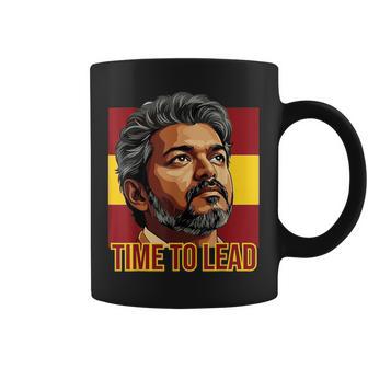 Thalapathy Vijay Tvk Flag Tamil Kollywood Coffee Mug | Mazezy